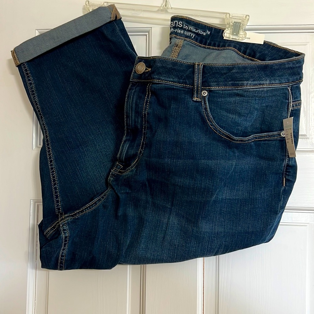 NWT Maurice’s High Rise Capri